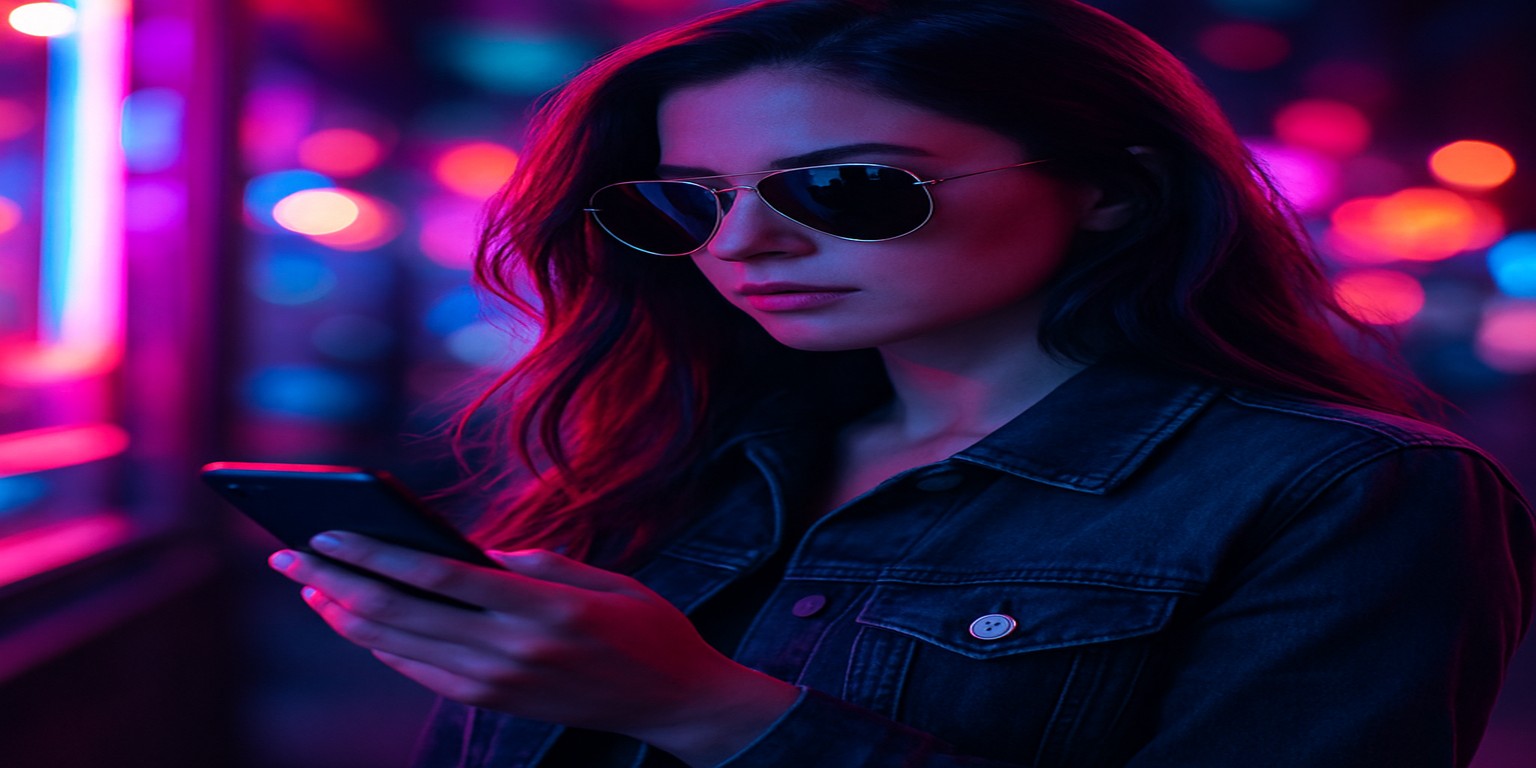 একজন নারী এভিয়েটর গেমটি উপভোগ করছেন